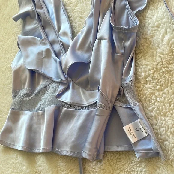 Fashion Nova “The Finer Things” Ruffle Blouse - Picture 6 of 8